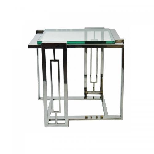 GAMMA GLASS SIDE TABLE