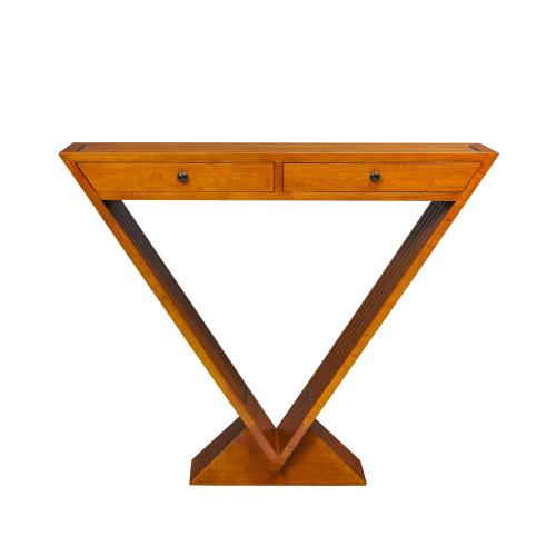CANOE CONSOLE TABLE 2 DRAWERS